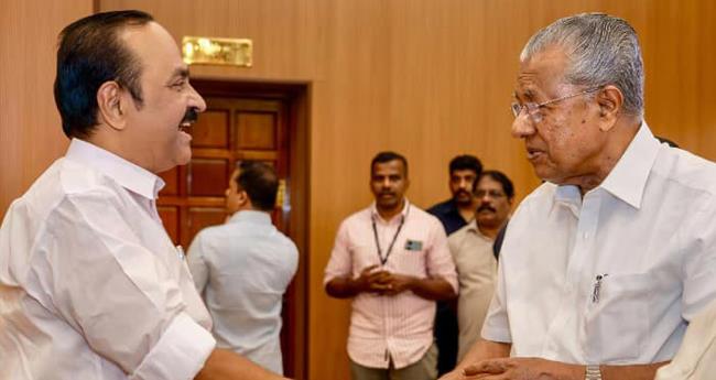 യൂ​ത്ത്കോ​ൺ​ഗ്ര​സ് നേ​താ​വി​നെ മ​ർ​ദി​ച്ച പോ​ലീ​സു​കാ​രെ പു​റ​ത്താ​ക്ക​ണം; മു​ഖ്യ​മ​ന്ത്രി​ക്ക് ക​ത്ത് ന​ൽ​കി പ്ര​തി​പ​ക്ഷ നേ​താ​വ്