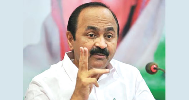 ഓ​ണ​സ​ദ്യ വി​വാ​ദം: അ​ഭി​പ്രാ​യം എ​വി​ടെ, എ​ങ്ങ​നെ പ​റ​യ​ണ​മെ​ന്ന്  അ​വ​ര​വ​ര്‍ ആ​ലോ​ചി​ക്ക​ണം: വി.​ഡി. സ​തീ​ശ​ന്‍