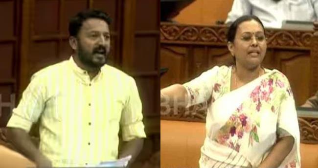 എ​സ്‍​യു​സി​ഐ നേ​താ​വി​ന്‍റെ അ​തേ ക​ള്ളം പാ​ല​ക്കാ​ട് എം​എ​ൽ​എ​യും ആ​വ​ർ​ത്തി​ക്കു​ന്നു:വീ​ണ ജോ​ർ​ജ്