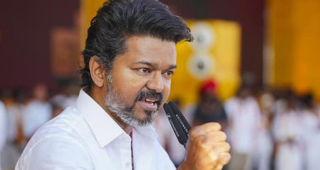ബി​ജെ​പി പ്ര​ത്യ​യ​ശാ​സ്ത്ര ശ​ത്രു: വി​ജ​യ്