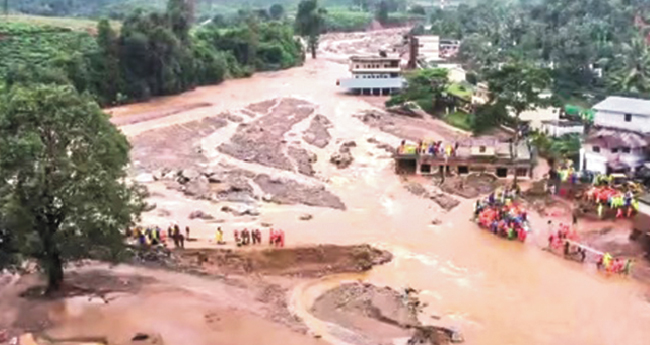 ദുരന്തചർച്ചയിലും  രാഷ്‌ട്രീയവുമായി ബിജെപി