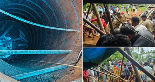 നി​ർ​മാ​ണ​ത്തി​നി​ടെ കി​ണ​ർ ഇ​ടി​ഞ്ഞ് തൊ​ഴി​ലാ​ളി മ​രി​ച്ചു