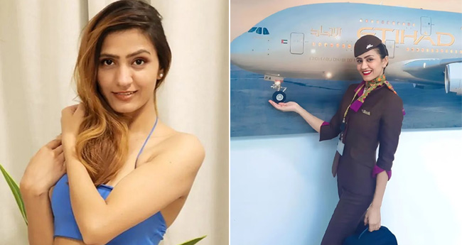 Mamta Choudhary who became an air hostess