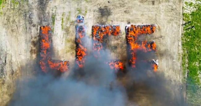 turkey police destroyed 20 tone cannabis in the heart of the city