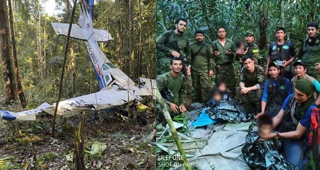 Colombian ‘miracle’ children found alive 40 days after Amazon jungle plane crash