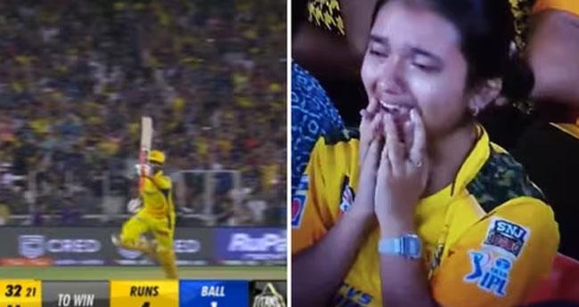 CSK fans tearful moments during IPL 2023 victory go viral