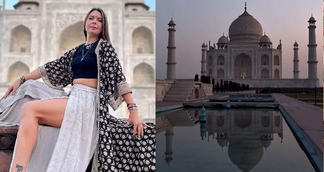 a dream come true moment a uk lady shares her experiance about tajmahal visit