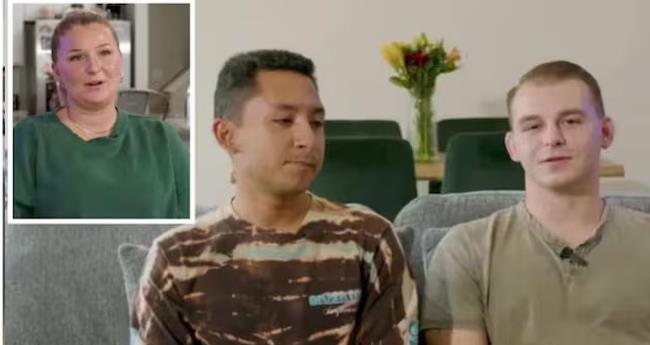 a viral family in us have husband ex husband and two children
