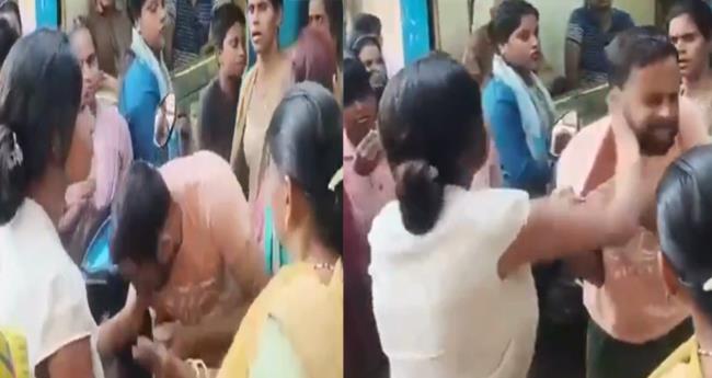 Man Caught Allegedly Harassing Women Thrashed by Crowd in Mainpuri Market