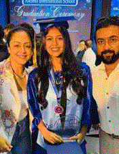 പ്ല​സ്ടൂ വി​ദ്യാ​ഭ്യാ​സം പൂ​ർ​ത്തി​യാ​ക്കി ദി​യ; വീ​ട്ടു​ജോ​ലി​ക്കാ​രി​ക്കും അ​ധ്യാ​പ​ക​ർ​ക്കും ന​ന്ദി പ​റ​ഞ്ഞ് സൂ​ര്യ​യും ജ്യോ​തി​ക​യും