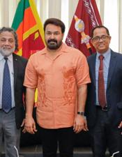 ശ്രീ​ല​ങ്ക​ൻ പാ​ർ​ല​മെ​ന്‍റി​ൽ മോ​ഹ​ൻ​ലാ​ലി​ന് ഊ​ഷ്മ​ള വ​ര​വേ​ൽ​പ്പ്; ന​ന്ദി പ​റ​ഞ്ഞ് താ​രം