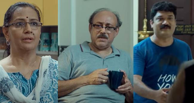 ഭാ​ര്യ​യ്ക്കും മ​രു​മ​ക​നു​മൊ​പ്പം സു​രേ​ഷ് കു​മാ​റി​ന്‍റെ ഹ്ര​സ്വ​ചി​ത്രം; സം​വി​ധാ​നം മ​ക​ൾ