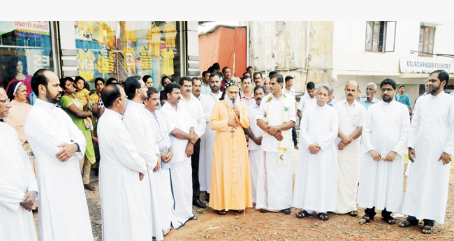 അക്ഷരനഗരിക്ക് ആവേശമായി കേരള കർഷകജാഥ