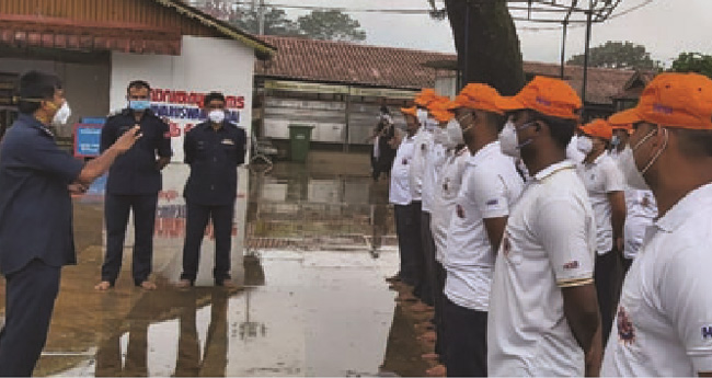 ദേ​ശീ​യ ദു​ര​ന്ത​നി​വാ​ര​ണ സേ​ന ശ​ബ​രി​മ​ല​യി​ൽ