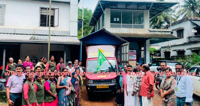 സാ​നി​റ്റ​റി മാ​ലി​ന്യ​ങ്ങ​ൾ ശാ​സ്ത്രീ​യ​മാ​യി സം​സ്ക​രി​ക്കു​ന്ന പ​ദ്ധ​തി​ക്ക് അ​ങ്ങാ​ടി​പ്പു​റം പ​ഞ്ചാ​യ​ത്തി​ൽ തു​ട​ക്കം