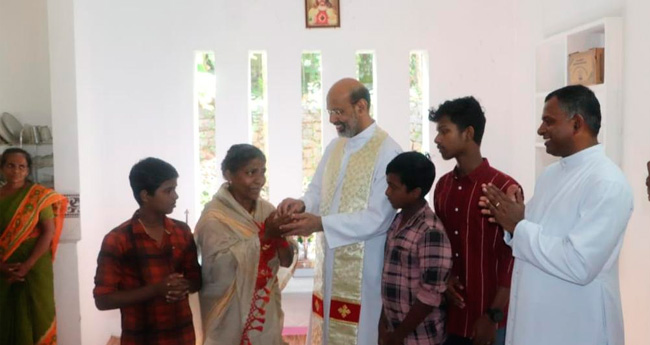 Providing Homes for the Homeless: Three Families in Nadapuram Receive Housing