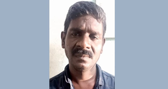 ക​ഞ്ചാ​വു​മാ​യി യുവാവ് പി​ടി​യി​ൽ