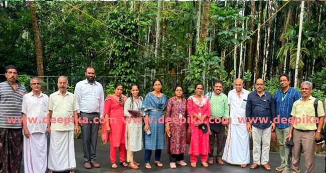 ക​മു​കു​ക​ളി​ലെ രോ​ഗ​ബാ​ധ; വി​ദ​ഗ്ധ​സം​ഘം  ഒ​മ്പതു പ​ഞ്ചാ​യ​ത്തു​ക​ളി​ൽ പ​രി​ശോ​ധ​ന ന​ട​ത്തി