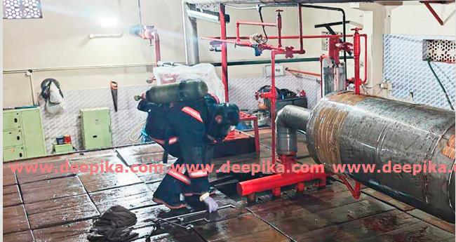 ആ​യി​ക്ക​ര​യി​ൽ  ഐ​സ് പ്ലാ​ന്‍റി​ൽ  അ​മോ​ണി​യം ചോ​ർ​ച്ച