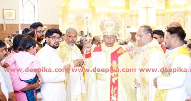 കു​രി​യ​ച്ചി​റ സെ​ന്‍റ് ജോ​സ​ഫ്സ് ദേ​വാ​ല​യം കൂ​ദാ​ശ ചെ​യ്തു