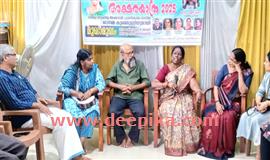 അ​ക്ഷ​ര​യാ​ത്ര: മു​ഖാ​മു​ഖം ന​ട​ത്തി