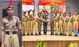 ത​ൽ സൈ​നി​ക് ക്യാ​മ്പ് ഫ​യ​റിം​ഗി​ൽ സു​വ​ർ​ണ നേ​ട്ട​വു​മാ​യി അം​ജ​ദ് ഹ​നീ​ഫ
