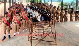അ​രു​വി​ക്ക​ര എച്ച്എസ്എസിൽ എ​സ്പി​സി ബാ​ച്ച് ചു​മ​ത​ല​യേ​റ്റു
