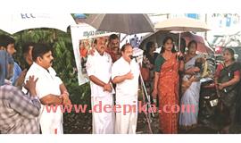 ആ​ശാ​വ​ർ​ക്ക​ർ​മാ​രു​ടെ സ​മ​ര​ത്തി​ന്  പി​ന്തു​ണയുമായി പ്ര​തി​ഷേ​ധ സ​ദ​സ്