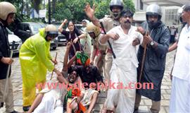 കോ​ര്‍​പ​റേ​ഷ​നി​ലേ​ക്കു​ള്ള ബി​ജെ​പി മാ​ര്‍​ച്ചി​ല്‍ സം​ഘ​ര്‍​ഷം