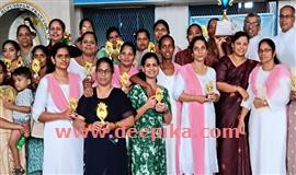 മാ​തൃ​വേ​ദി ഫൊ​റോ​ന ക​ലോ​ത്സ​വം; കണക്കൻതുരുത്തി രാ​ജ​ഗി​രി ജേ​താ​ക്ക​ൾ