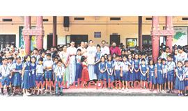 ദീപിക നമ്മുടെ ഭാഷ പദ്ധതി :  മു​ടി​ക്ക​രാ​യി സെ​ന്‍റ് റീ​ത്താ​സ് എ​ൽ​പി സ്കൂ​ളി​ൽ