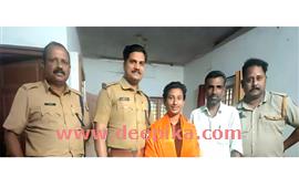 ധാ​ർ​മി​ക് കൃ​ഷ്ണ​യെ ആ​ദരിച്ചു