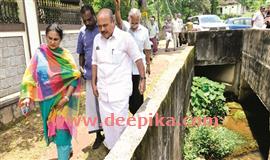 മു​ട്ട​മ്പ​ലം റെയി​ല്‍​വേ അ​ടി​പ്പാ​ത​യ്ക്ക് സ​മീ​പത്തെ വെ​ള്ള​ക്കെ​ട്ടിന് ഉടൻ പരിഹാരം: എം​പി