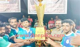 കാ​റ​ൽ​മ​ണ്ണ കെവി​സി ജേ​താ​ക്ക​ൾ
