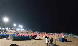 കൊ​ല്ലം ബീ​ച്ചി​ൽ  തിരക്കോട് തിരക്ക്
