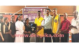 നാ​പ്കി​ൻ  ഇ​ൻ​സി​ന​റേ​റ്റ​ർ  ന​ൽ​കി