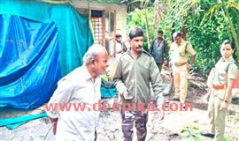 കാ​ട്ടാ​ന​യു​ടെ ആ​ക്ര​മ​ണ​ത്തി​ൽ നി​ന്നും  ത​ല​നാ​രി​ഴ​യ്ക്ക് ര​ക്ഷ​പ്പെ​ട്ട് മ​ണീ​ന്ദ്ര​ൻ പി​ള്ള