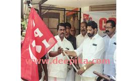 സ​ർ​ക്കാ​ർ ന​ട​ത്തു​ന്ന വി​ക​സ​ന​ത്തെ മറയ്ക്കാൻ കോൺഗ്രസും ബിജെപിയും ശ്രമിക്കുന്നു: മാങ്കോട് രാധാകൃഷ്ണൻ