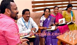 കേ​ര​ള മാ​തൃ​ക പി​ന്തു​ട​രാ​ന്‍ തെ​ല​ങ്കാ​ന  സം​ഘം: പ​രി​ശീ​ല​നം പി​ടിപി ന​ഗ​റി​ല്‍