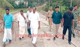വ​ള്ളി​യൂ​ർ​ക്കാ​വ് പാ​ലം: നി​ർ​മാ​ണ പു​രോ​ഗ​തി മ​ന്ത്രി വി​ല​യി​രു​ത്തി