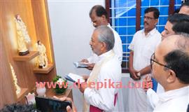 ക​ത്തീ​ഡ്ര​ല്‍ സോ​ഷ്യ​ല്‍ ആ​ക‌്ഷ​ന്‍ നി​ര്‍​മി​ച്ച  ഭ​വ​ന​ത്തി​ന്‍റെ  താ​ക്കോ​ല്‍​ദാ​ന​ം ന​ട​ത്തി