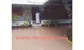 ഒ​ല്ലാ​ൽ ബൈ​പാ​സ് റോ​ഡ് ന​വീ​ക​ര​ണം:  വീ​ടു​ക​ളി​ൽ വെ​ള്ളം ക​യ​റി