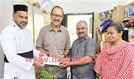 ഒ​രു​മ​യു​ടെ തു​ണ​യി​ൽ വെ​ള്ളാ​ർ​മ​ല സ്കൂ​ളി​ന് സ്നേ​ഹോ​പ​ഹാ​ര​വു​മാ​യി ന​ല്ല സ​മ​രിയാക്കാ​ർ