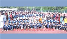ജി​ല്ലാ സ്കൂ​ൾ കാ​യി​കോ​ത്സ​വ​ത്തി​നു സ​മാ​പ​നം; സു​വ​ർ​ണ​കി​രീ​ടം പ​റ​ളി​ക്ക്