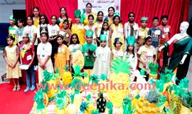 പൈ​നാ​പ്പി​ൾ-ചോ​ക്ലേ​റ്റു​ക​ള്‍ നി​റ​ഞ്ഞ്  ഗു​ഡ്‌​ഷെ​പ്പേ​ര്‍​ഡ് സ്‌​കൂ​ള്‍ അ​ങ്ക​ണം