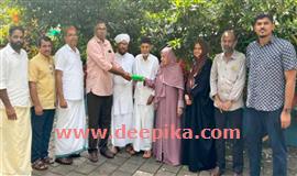 പി​താ​വി​ന്‍റെ ഓ​ർ​മ​ക്കാ​യി കു​ട്ട​ശേ​രി സ്കൂ​ളി​ന് മ​ക​ന്‍റെ കൈ​താ​ങ്ങ്