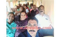 ടൈ​ഗ​ർ സ​ഫാ​രി പാ​ർ​ക്കി​ലേ​ക്ക് ച​ക്കി​ട്ട​പാ​റ ഭ​ര​ണ സ​മി​തി യാ​ത്ര തി​രി​ച്ചു