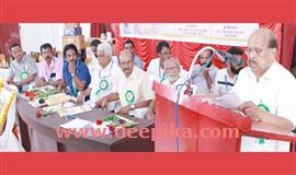 "അ​ഹ​ങ്ക​രി​ക്ക​രു​ത്, പാ​ര്‍​ട്ടി​യി​ല്‍  ഈ​ഗോ​യി​സം പാ​ടി​ല്ല' ഡോ​സ് കു​റ​യ്ക്കാ​തെ ജി. ​സു​ധാ​ക​ര​ൻ
