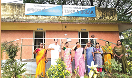 എം​സി റോ​ഡ് കൂ​ത്താ​ട്ടു​കു​ളത്തെ ടേ​ക്ക് എ ​ബ്രേ​ക്ക് പ്ര​വ​ർ​ത്ത​നം നി​ല​ച്ചു
