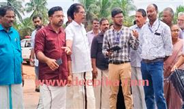 റെ​യി​ൽ​വേ സ്‌​റ്റേ​ഷ​ൻ റോ​ഡ് അ​ടി​പ്പാ​ത: ഡെ​പ്യൂ​ട്ടി ക​ള​ക്ട​ർ സ​ന്ദ​ർ​ശ​നം ന​ട​ത്തി